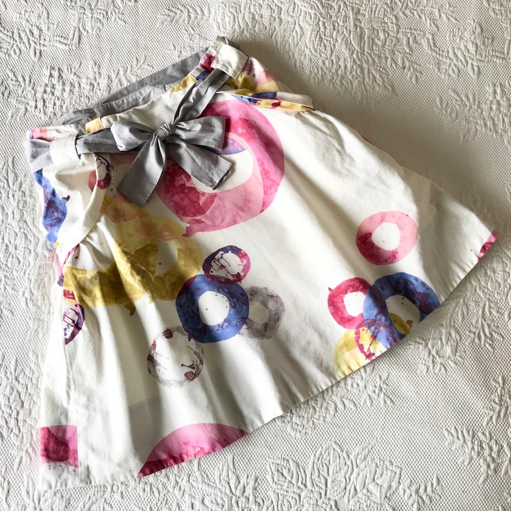 Anthropologie Mod Circle Skirt